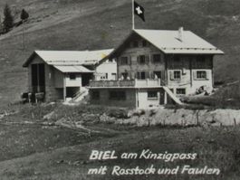 Biel am Kinzigpass mit Rosstock & Faulen , Berggasthaus 1968