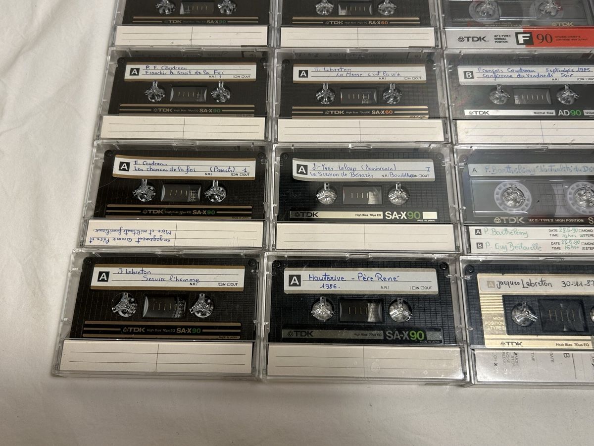 Kompaktkassetten: Cassettes audio divers Sony TDK  – Gebraucht aus Geneve von Fil1997 1