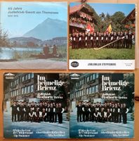 4 Schallplatten Jodel Gwatt a. Thunersee Steffisburg Brienz