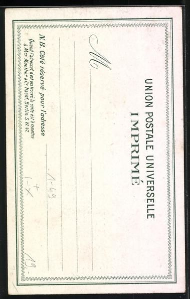 Cartoline postali: Litho Venedig, Ankunft des Kaiserpaares, – Usato da Berlin venduto da bartko-reher 1