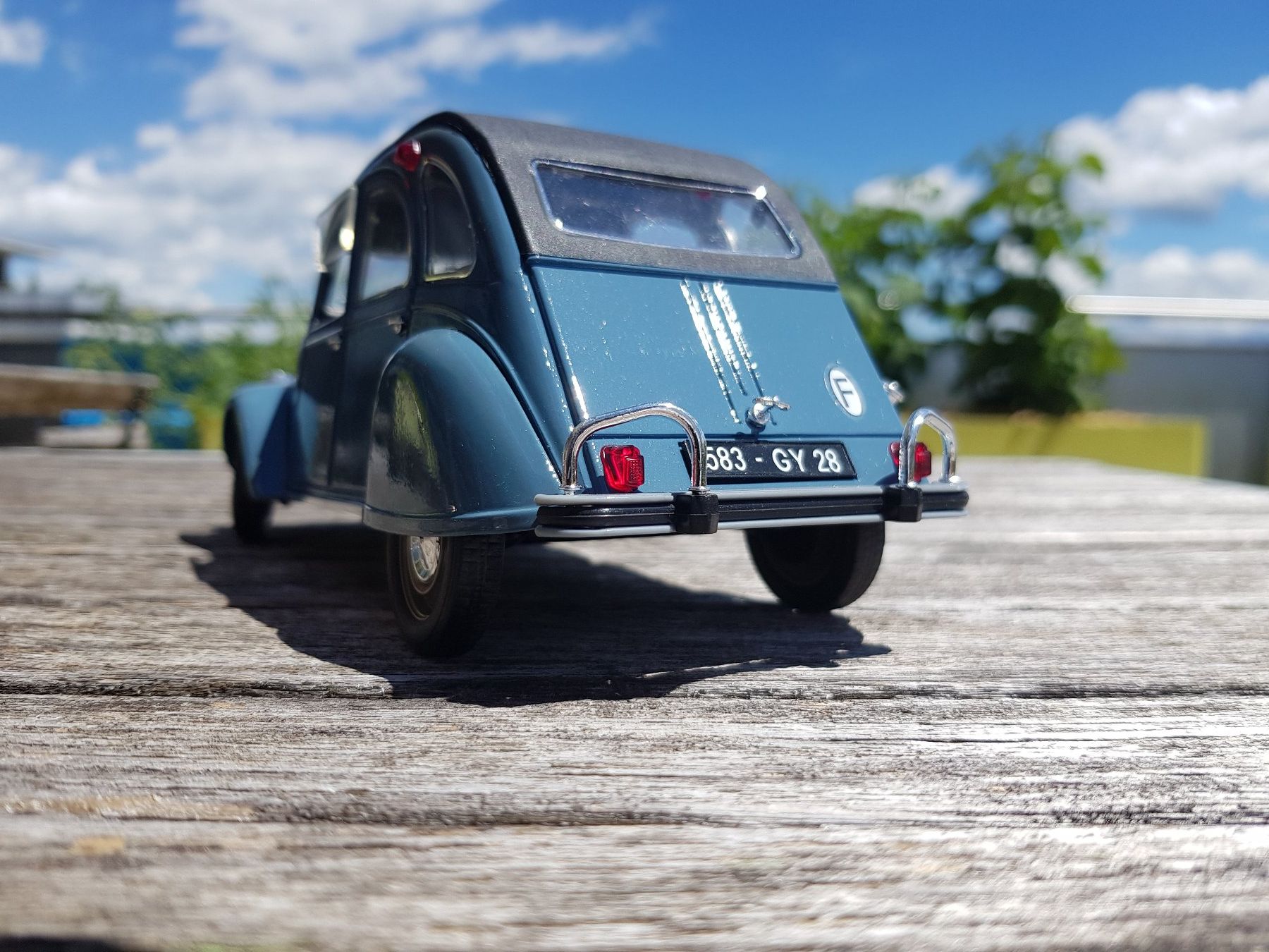 Solido Modellautos: 2 CV Döschwo Modellauto 1966 blau – Gebraucht aus Jona von dampfnuggi 3