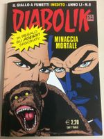 DIABOLIK MINACCIA MORTALE  inedito N° 8 w stickers ANNO 2012