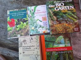 5 STK GARTENBÜCHER RATGEBER