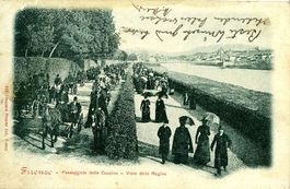 Firenze -Florenz Viale della Regina 1901