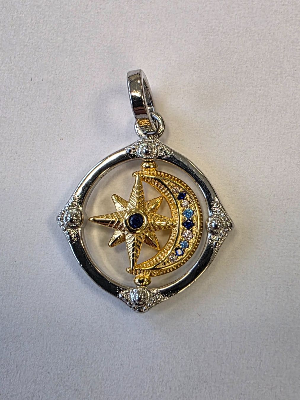 Ciondoli: Anhänger Stern/Mond Silber 925 – Nuovo (secondo la descrizione) da Madetswil venduto da triforuz 4