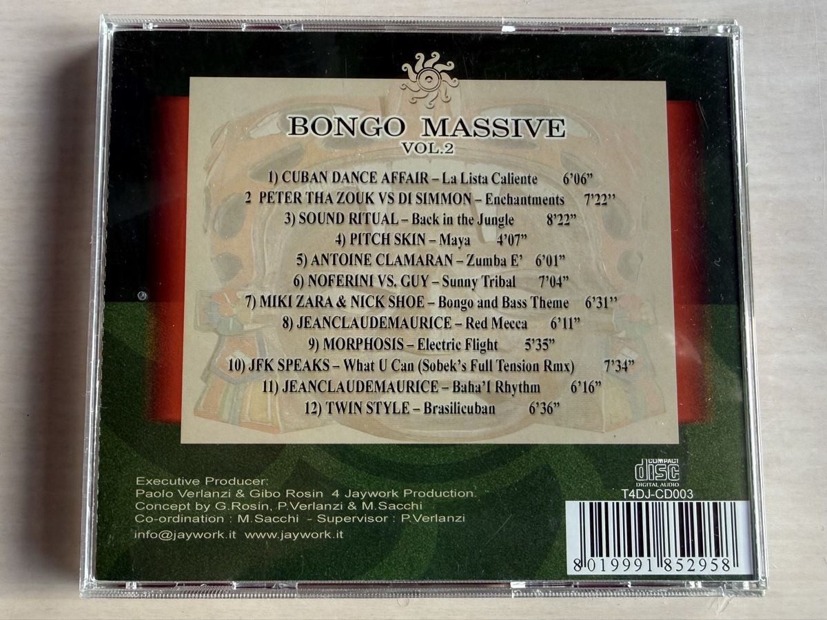 CD: Bongo Massive Vol.2 CD - Second Selection – Usato da Oberried Brienz venduto da Chyara 1