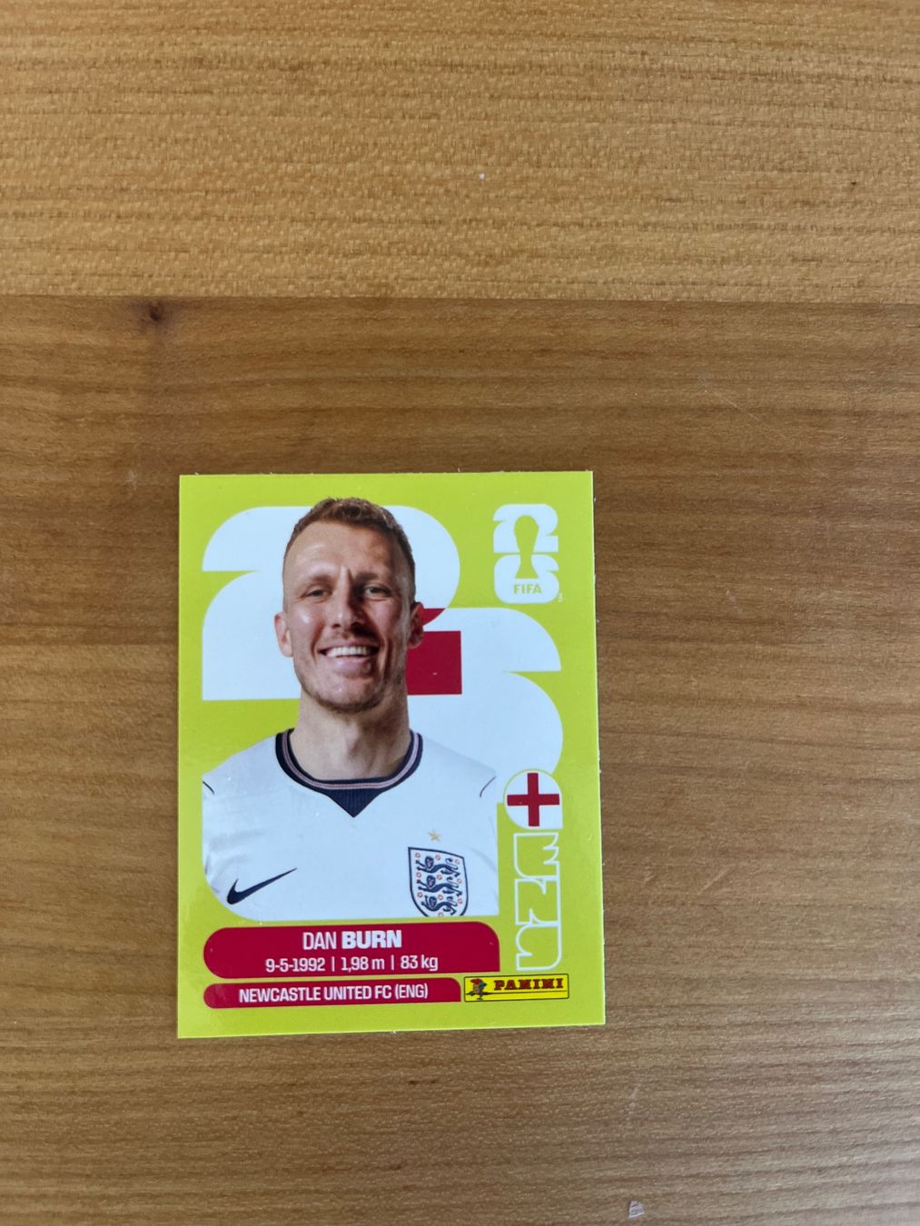 Panini Carte collezionabili: Panini 2026 - Dan Burn – Nuovo (secondo la descrizione) da lüscherz venduto da simple_nic