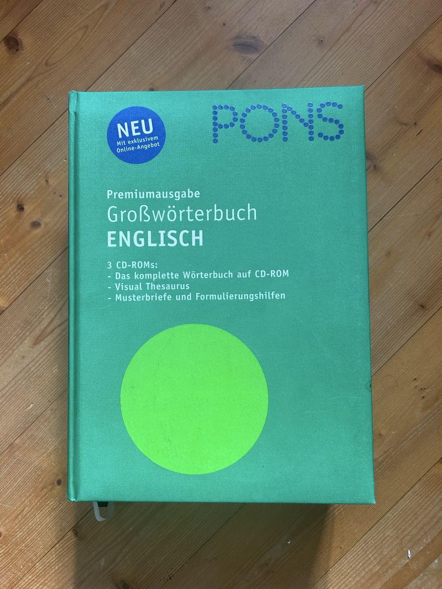 Libri: PONS Grosswörterbuch Englisch – Usato da Himmelried venduto da rasmus67