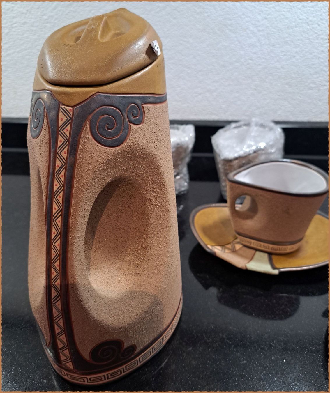 Set di piatti: Vietnamesisches Tee-Set (Sand) – Nuovo e nell'imballaggio originale da Nassenwil venduto da QuarySeller 2