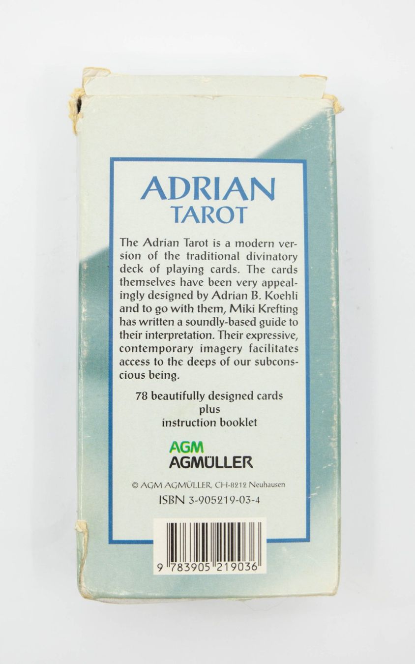 Giochi: Tarot Karten / Adrian Tarot – Usato da Zürich venduto da ZuercherBrockenhaus 2