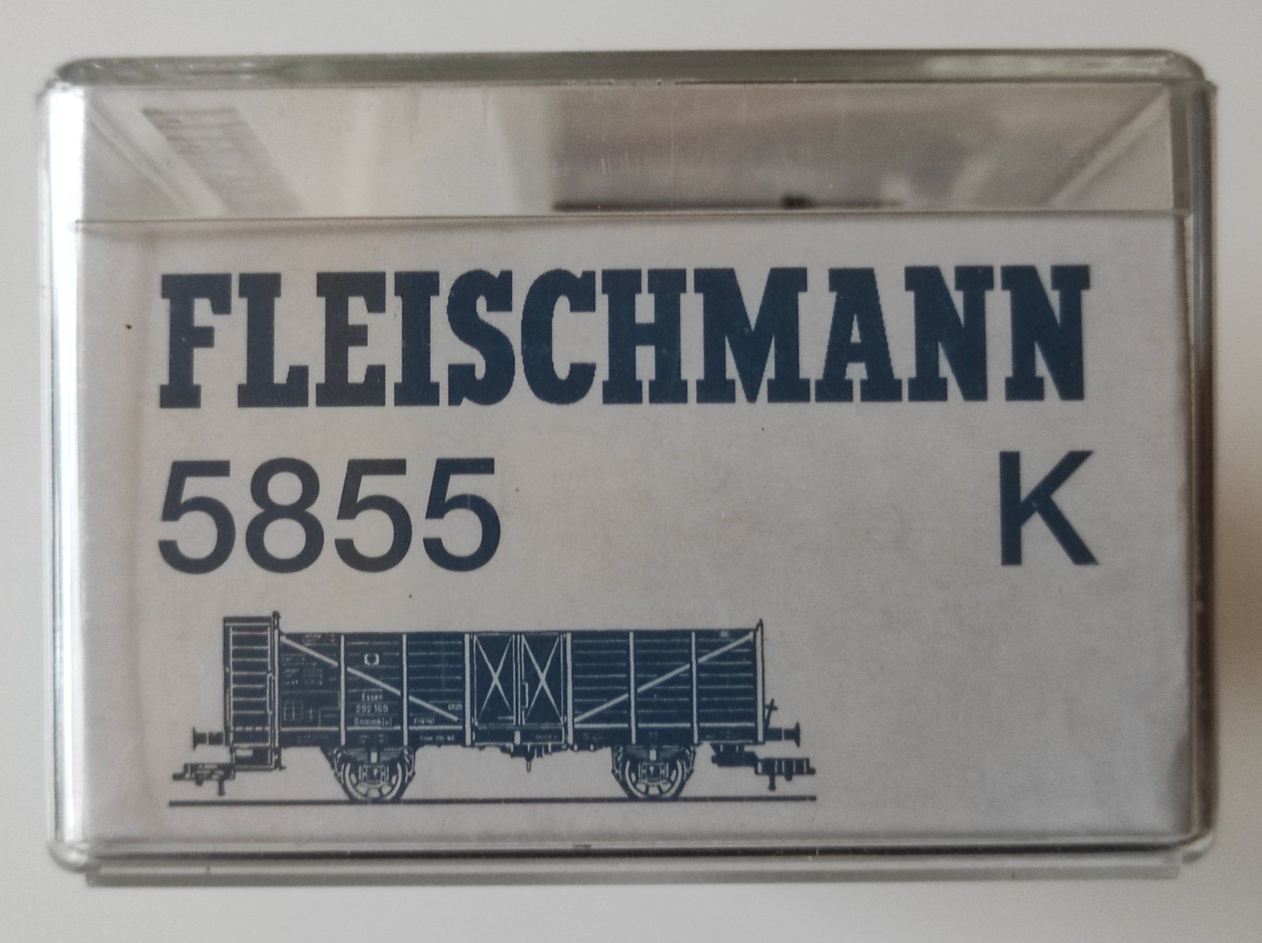 Fleischmann Modelleisenbahnen: Offener Güterwagen "Essen" der K.P.E.V. von Fleischmann H0 – Neu und originalverpackt aus La Chaux-de-Fonds von Hobbymodell 1