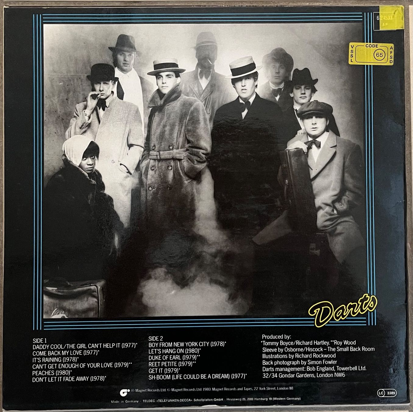 Dischi in vinile: DARTS - GREATEST HITS - 33 Tours – Usato da Bussigny venduto da vinyl-pas-cher 1