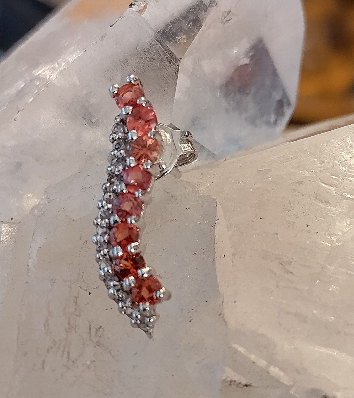 Orecchini pendenti & Orecchini a lobo: GLITZER OHRRINGE IN 925 SILBER – Usato da Romanshorn venduto da BoutiqueA 2