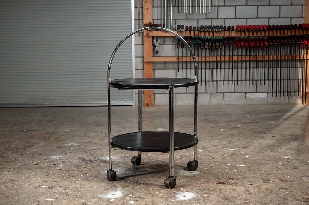 Servierwagen: Servierwagen von Bremshey, 1970er – Gebraucht aus Beringen von 8222Beringen