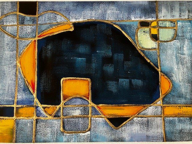 Dipinti: Originalbild ohne Rahmen 57x87 cm – Usato da Belp venduto da gastroblau