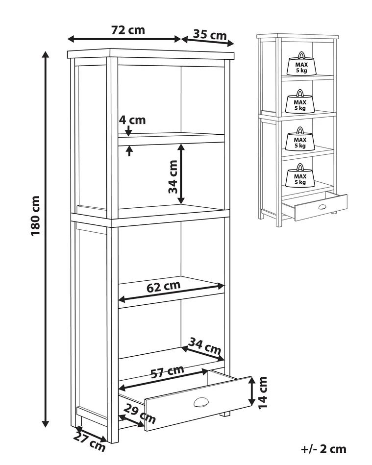 Regale: Book shelf (without the books)  – Gebraucht aus Zürich von tha_fm7g 2