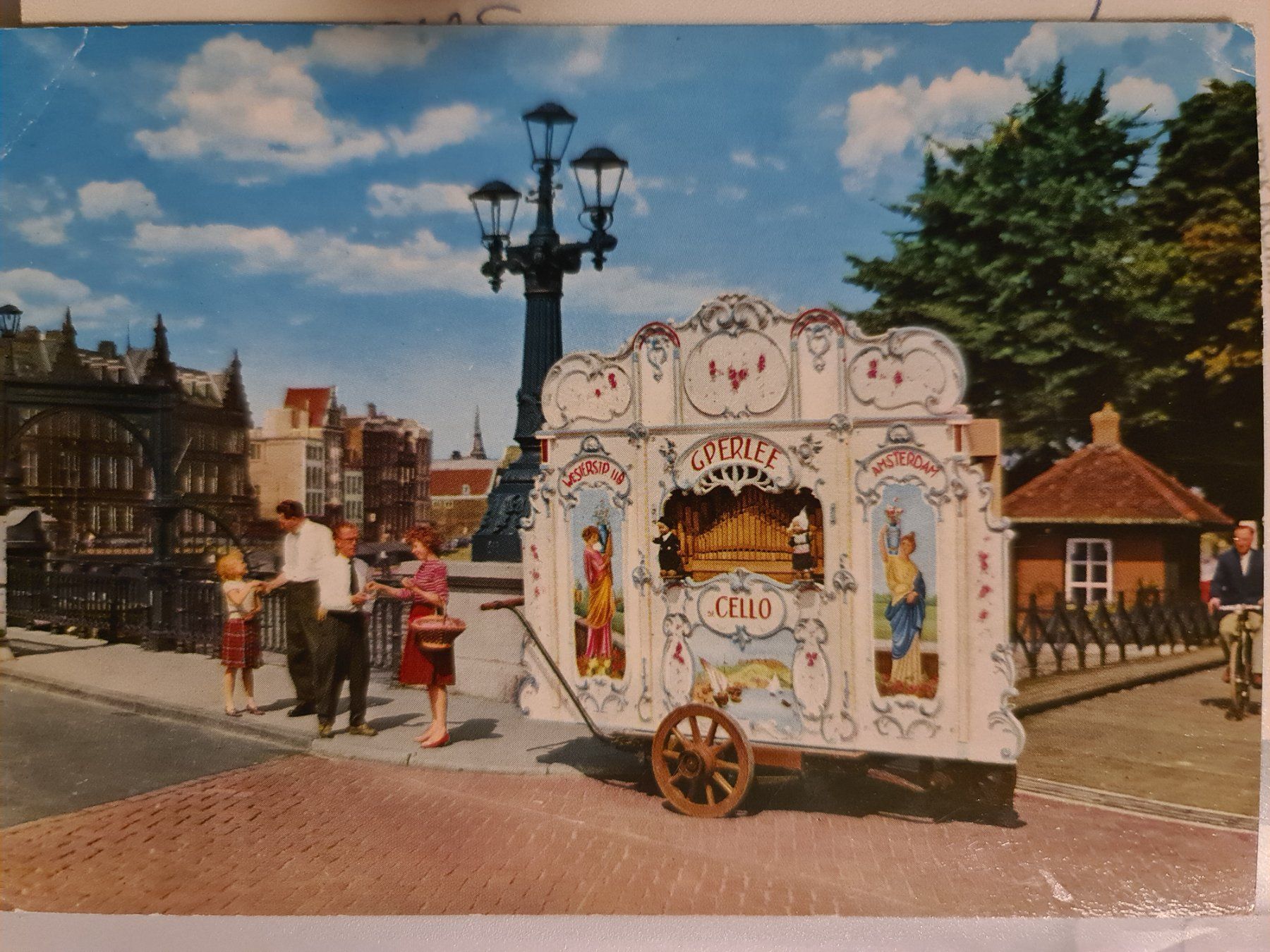 Cartoline postali: Ansichtskarte Amsterdam Niederlande – Usato da Dintikon venduto da Vexi
