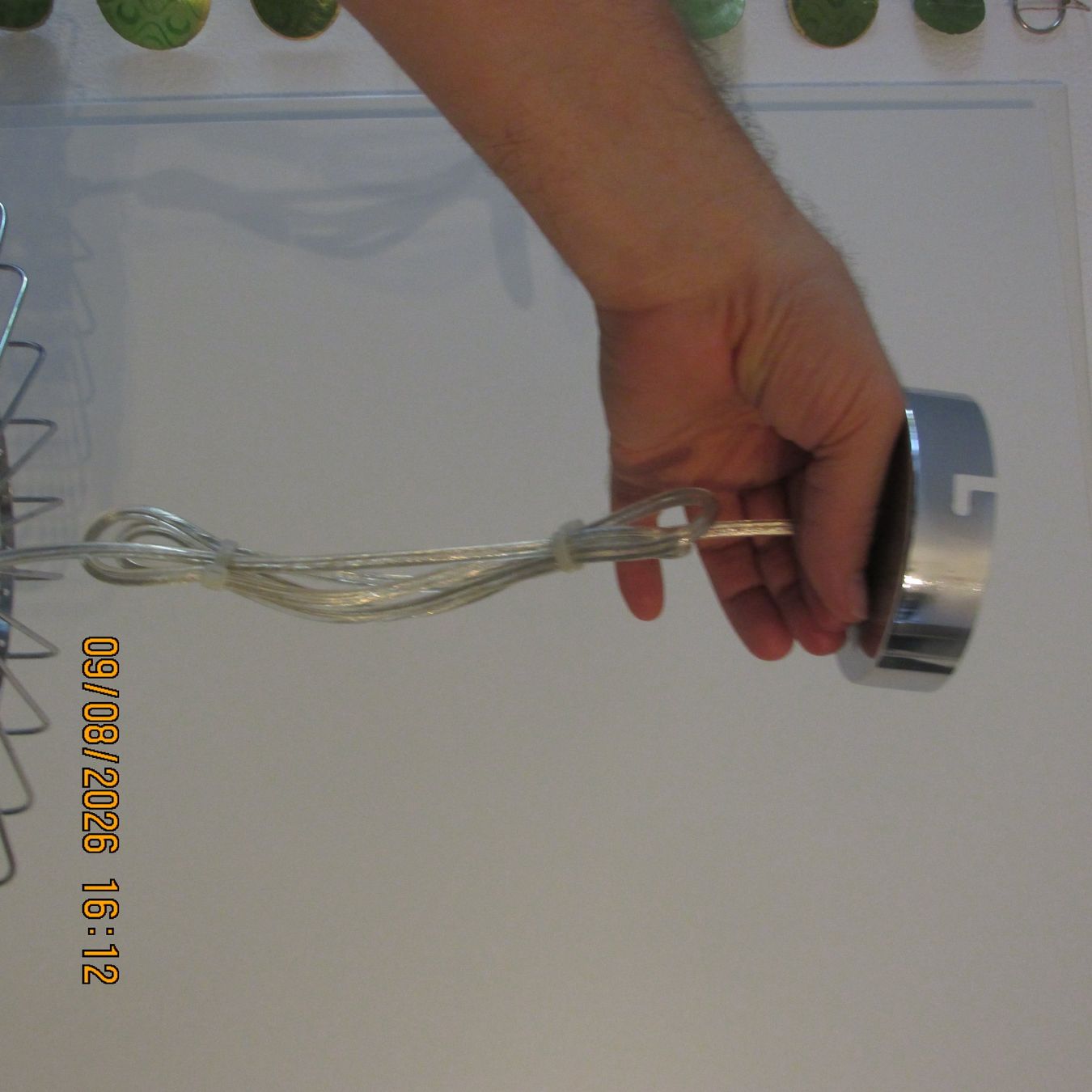 Lampade: Hängeleuchte Deckenlampe Metall Kunststoff Perlen – Nuovo (secondo la descrizione) da Galgenen venduto da Forflowers 2