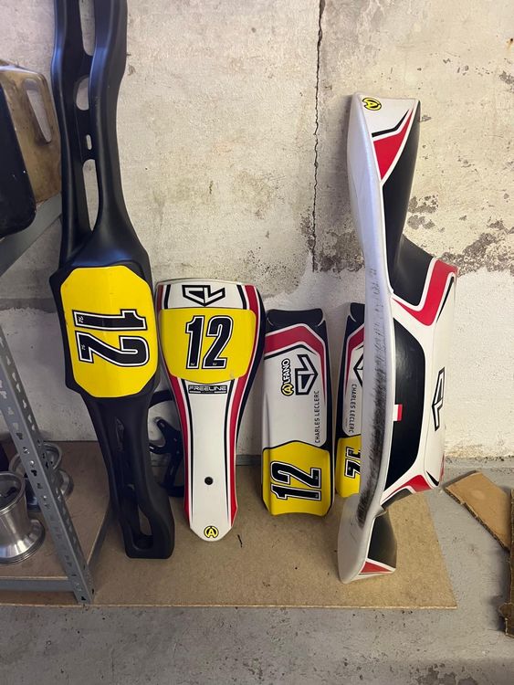 Renn-Kart - Birel Art KZ2-Schaltkart / Charles Leclerc 8