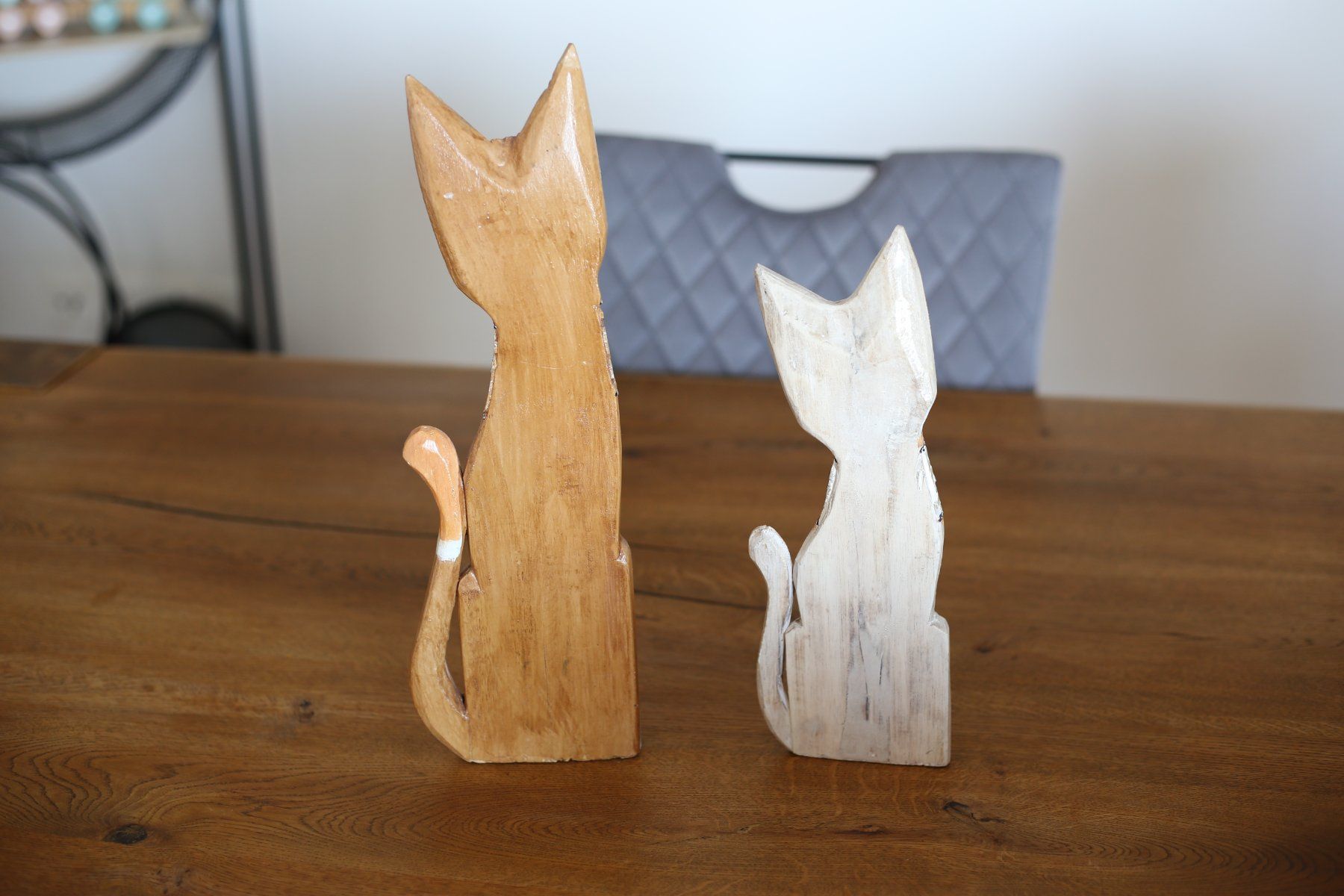 Tutte le decorazioni: Deko-Katzen aus Holz, 2er Set, Handarbeit – Usato da Ruswil venduto da deb_w5rv 5
