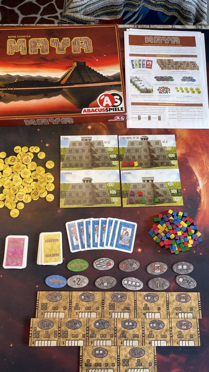 Spiele: Brettspiel "MAYA" – Neu (gemäss Beschreibung) aus Effretikon von sandrgia 1
