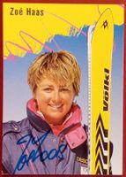 Zoë Haas CH-Ski Autogramm signiert Foto 10x15cm