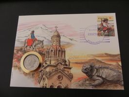 Münzbrief 1986 - Ecuador 1 Sucre 1985