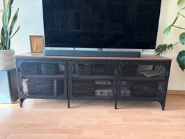 Fjällbo Wohnzimmerset von IKEA (Tisch, TV Bank, Regale)
