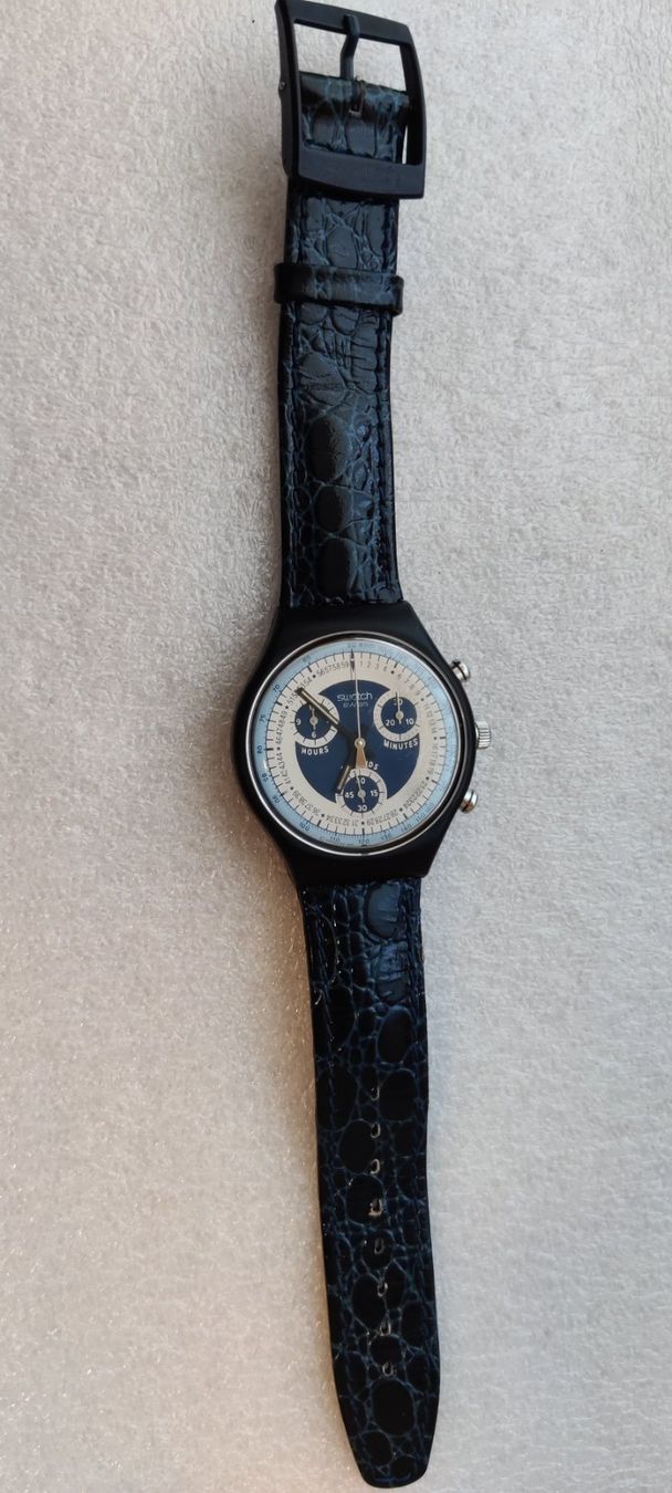 Swatch Orologi: Neuwertig Swatch: SCN 102 - Chrono 'Silver Star' – Usato da Zürich venduto da sendbad 2
