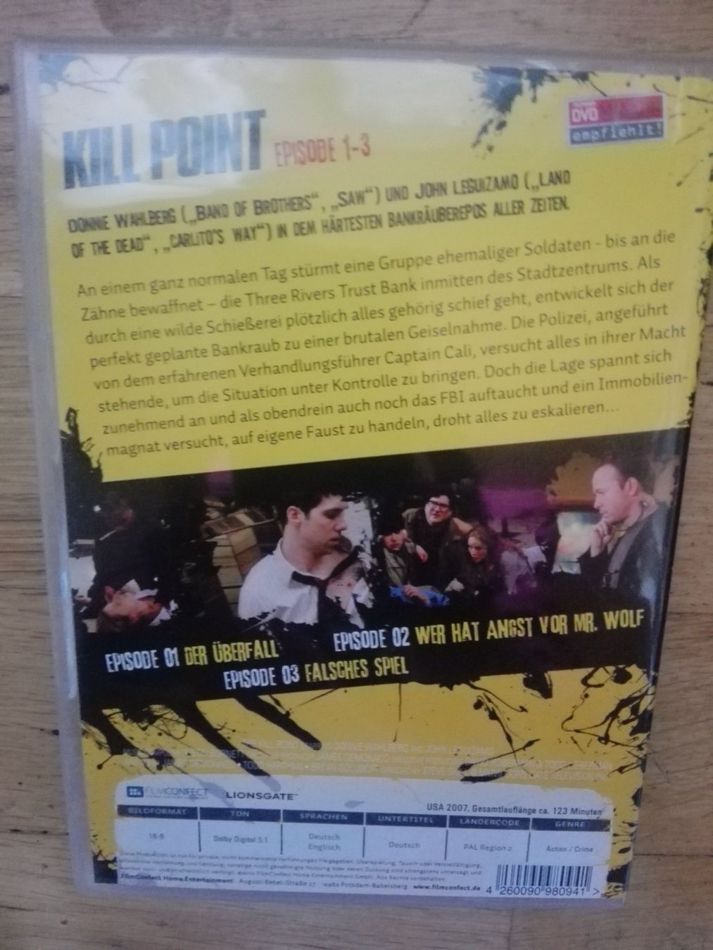 Tutti i DVDs: Kill Point - Keine Kompromisse  (Volume 1-3)   > De & Eng < – Usato da St. Gallen venduto da elk2021 2