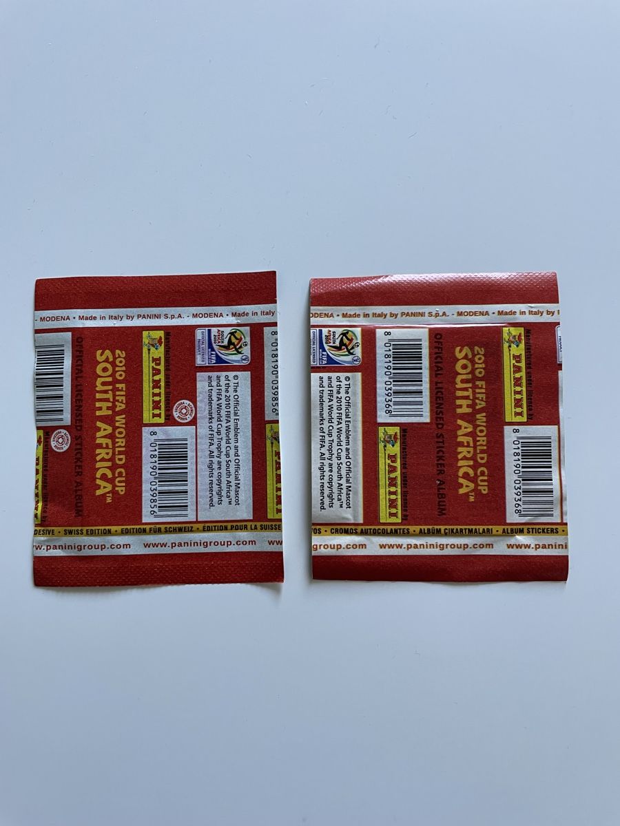 Panini Carte collezionabili: Panini Pochettes -Tüte -Bustina 2010 – Usato da Evilard venduto da Leomau 1