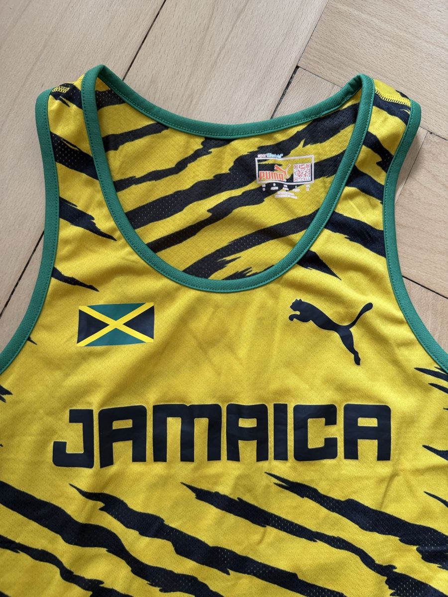 Puma T-Shirts: Team Jamaica Singlet (M) – Gebraucht aus Bern von Laufsport3000 1