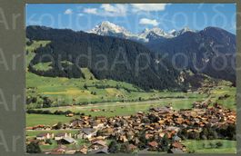 AK color Zweisimmen BE mit Spillgerten © Gyger ≈ 1980