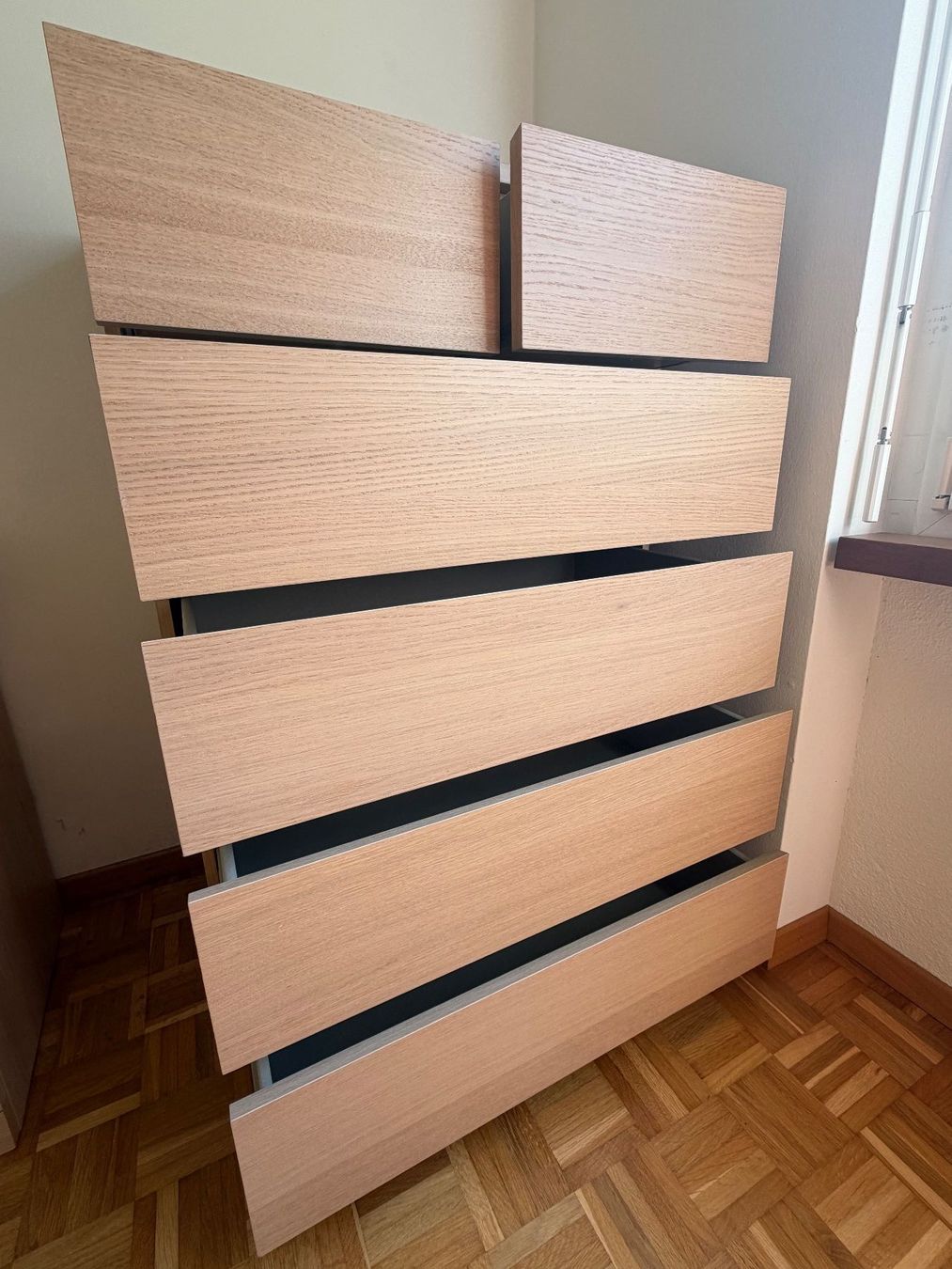 Ikea Cassettiere: Kommode mit Schubladen (Ikea MALM) – Usato da Malters venduto da ako_bgc5 1