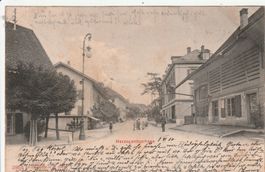 Herzogenbuchsee-Karte gelaufen 1904