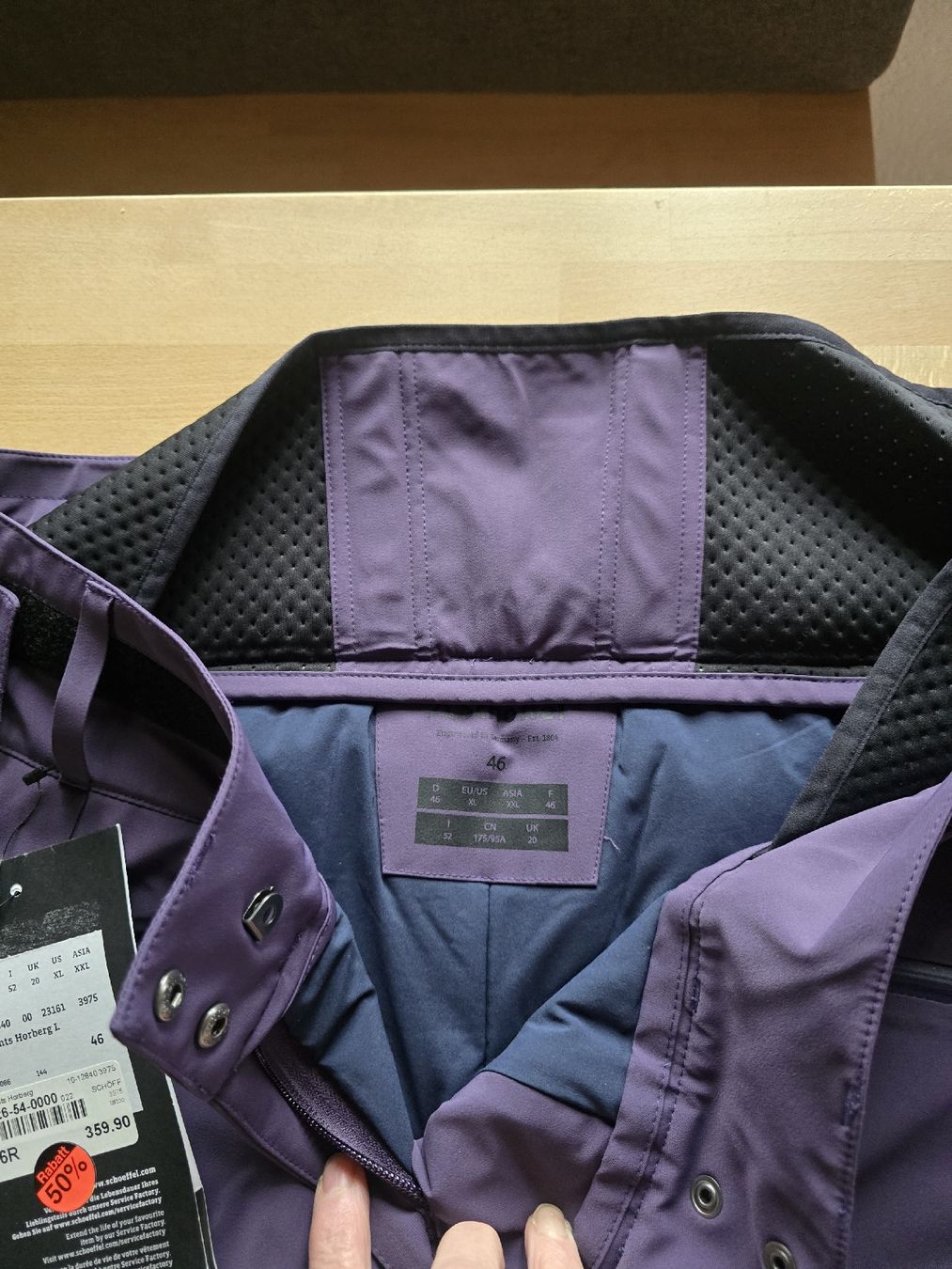 Schoeffel Pantaloni: Neue Schöffel Skihose – Nuovo e nell'imballaggio originale da Pohlern venduto da zora76 1