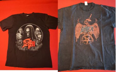 Vintage T-Shirts, Thrash Metal, Death Metal, Slayer, Death