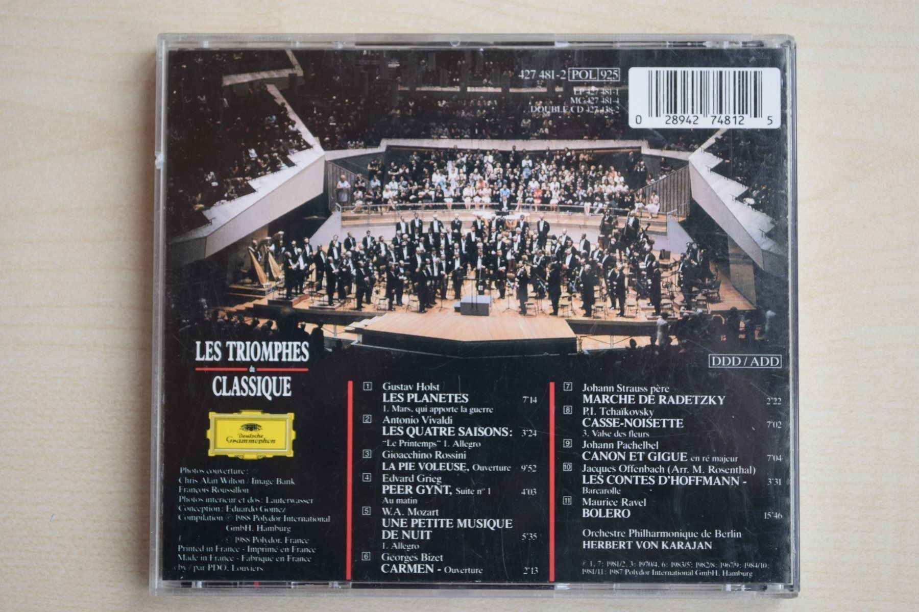 CDs: LES TRIOMPHES du CLASSIQUE  (490) – Gebraucht aus Reutigen von DONDON55 1
