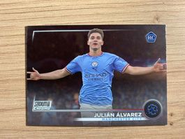 Soccer Julián Álvarez RC Topps Stadium Chrome 🔥