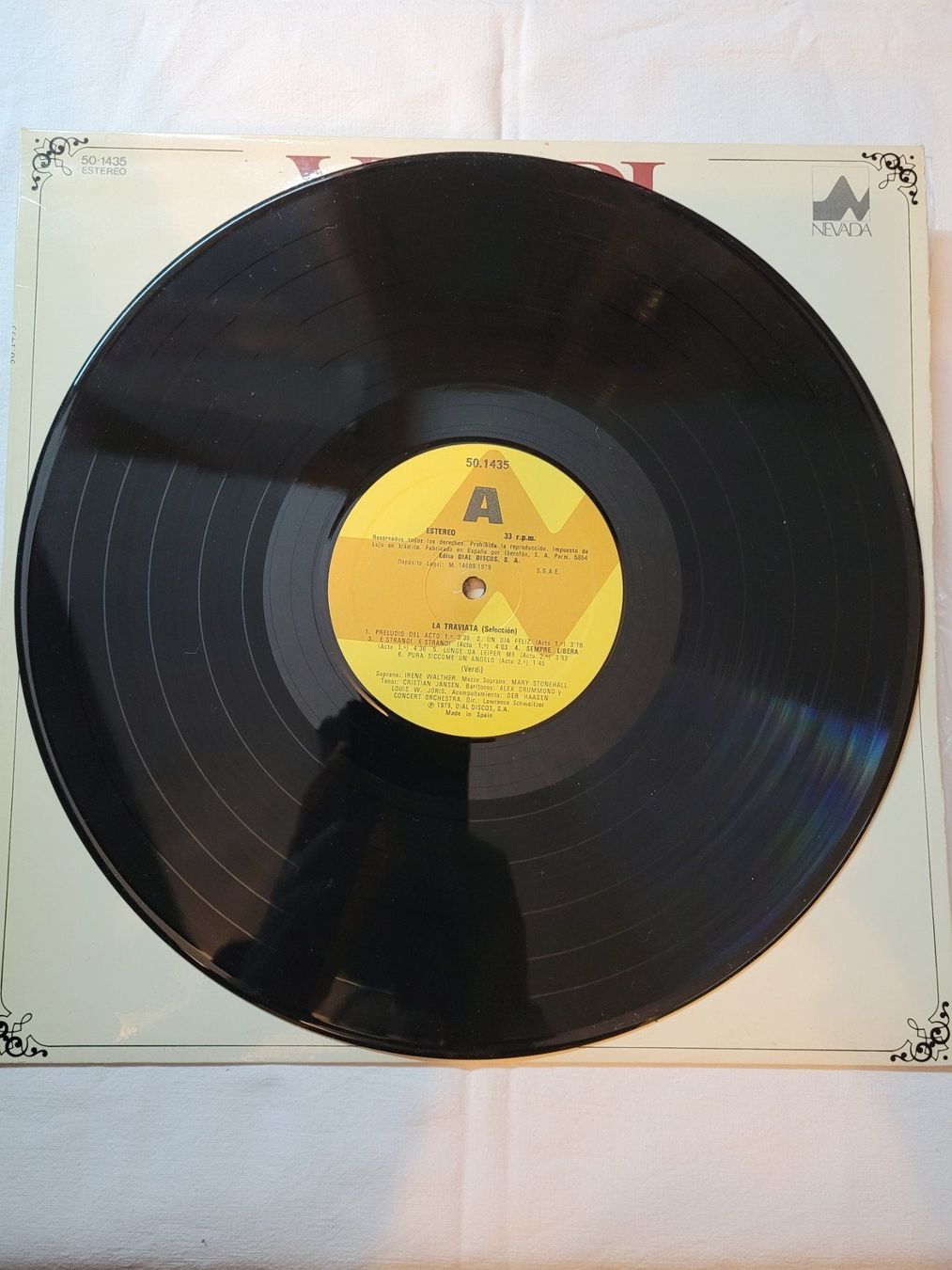 Dischi in vinile: Disque vinyle Verdi La Traviata Nevada – Usato da La Chaux-de-Fonds venduto da reu_kx5l 2