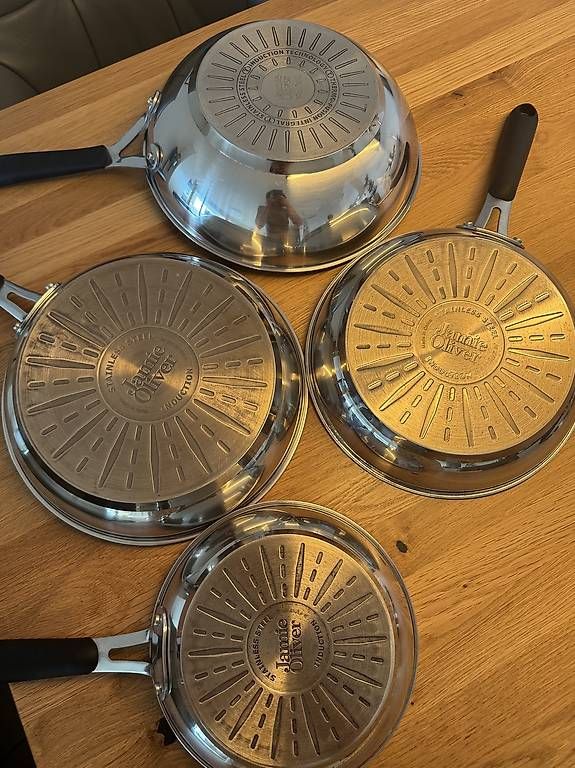 Padelle: Tefal "Jamie Oliver" Pfannen, 5-teilig – Usato da Uster venduto da cynale 3