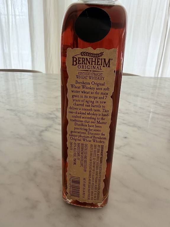 Spirituosen: Bernheim Original 7 Years Small Batch  700 ml  – Gebraucht aus Roggwil TG von est_r5x7 1