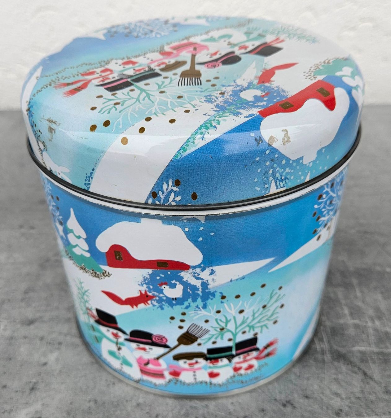 Contenitori & Simili: Keksdose mit winterlichem Motiv – Usato da Gerzensee venduto da Kaktusblumen 1