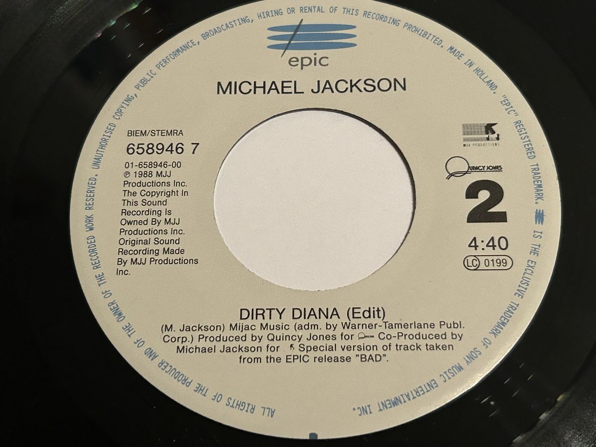 Dischi in vinile: Michael Jackson & Slash. Give In To Me – Usato da Faulensee venduto da Mizuno06 8