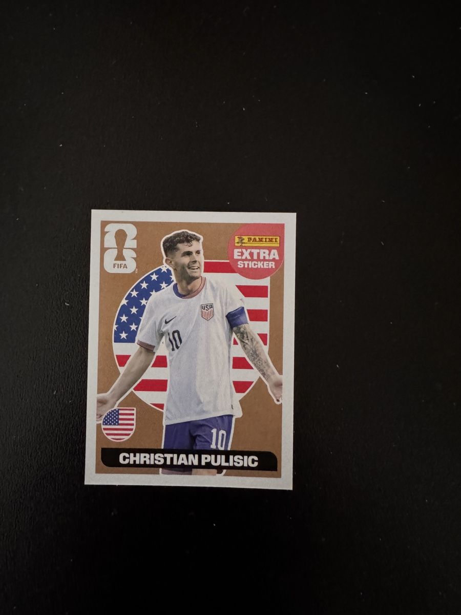 Panini Carte collezionabili: Christian Pulisic Extra Sticker Panini – Nuovo (secondo la descrizione) da St. Moritz venduto da PauloM98