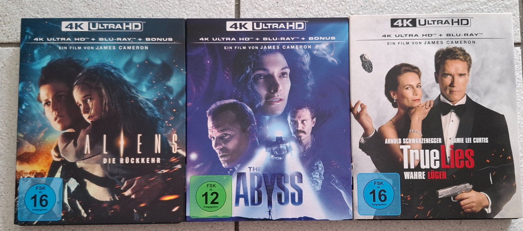 Tutti i DVDs: James Cameron Hits auf 4K UHD – Nuovo (secondo la descrizione) da Riehen venduto da DVD-Palace
