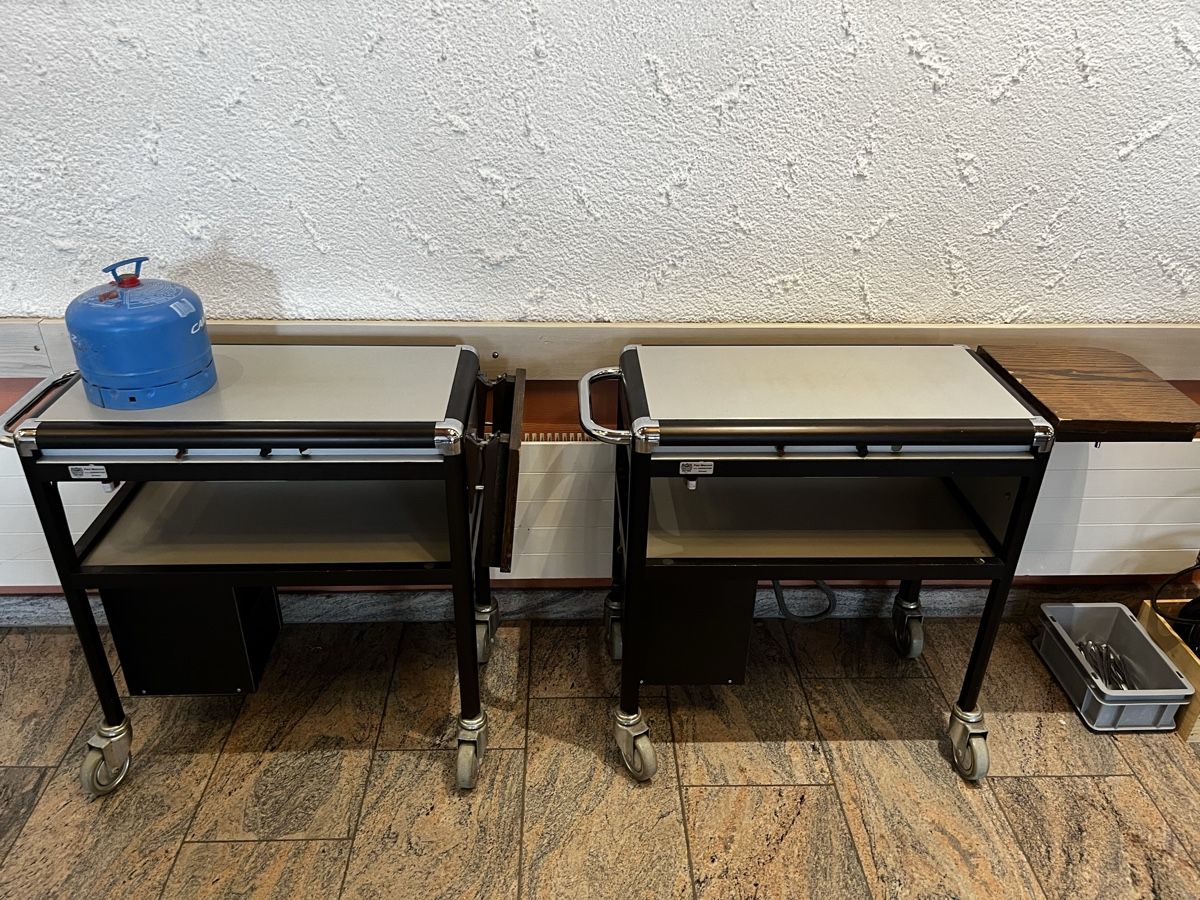 Elettrodomestici da cucina: 2 MANZONI Wärmewagen, KLASSE  – Usato da Dittingen venduto da Cervolino77
