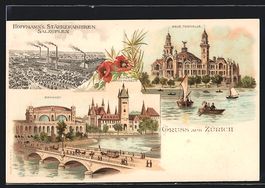 Litho Zürich, Bahnhof, Neue Tonhalle
