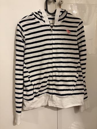 Kapuzenpullover Abercrombie Fitch gestreift Grösse 13/14