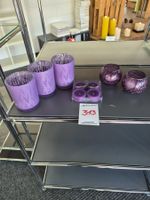 313 Posten Raureif Kerzen & Deko aus Liquidation